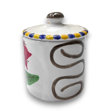 Contenitore spezie fatto a mano Lampione ceramiche de simone Contenitore spezie fatto a mano Lampione ceramiche de simone